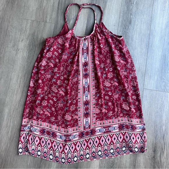 Hollister Women’s Boho Floral Print Short Dress Festival Summer Medium - Picture 6 of 8